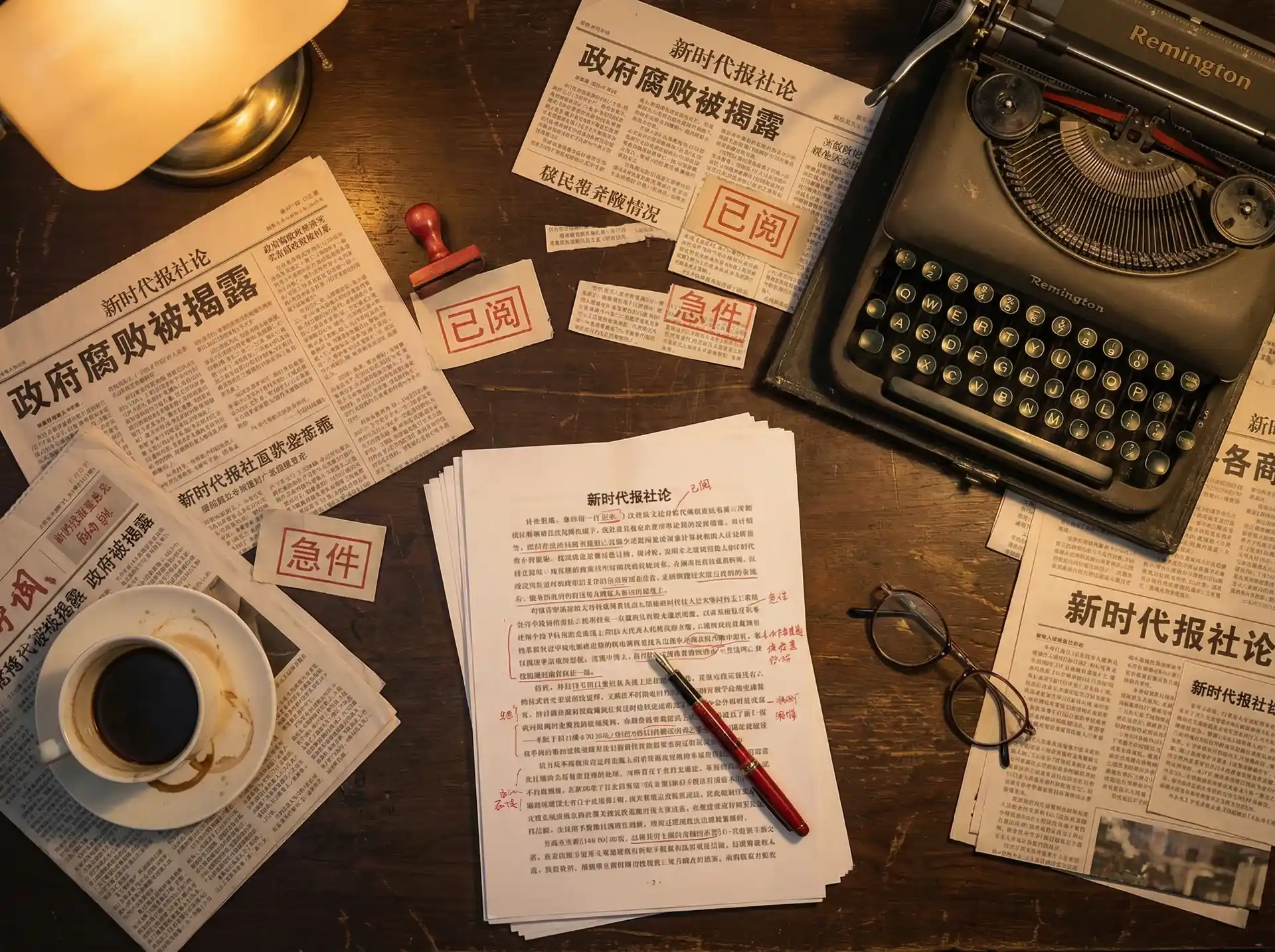 k体育注册送68平台app - 报社编辑部工作场景